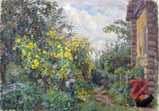 Измайлово. В саду. (1946г.)