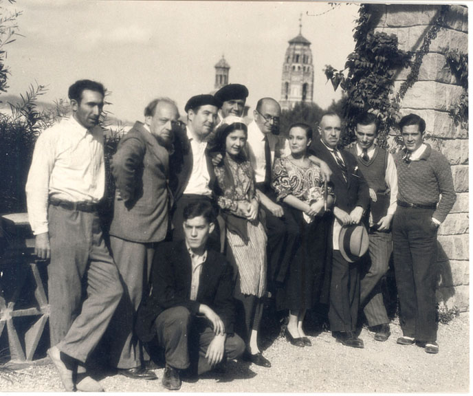 5.	Испания, Мадрид на съемках фильма «А, ля,ля» 1933г. 