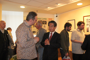 А.Куланов и Чрезвычайный и Полномочный Посол Японии в России Тикахито Харада