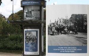 14 июля 1919 г. инвалиды войны открывают парад на Елисейских полях ©Boris Guessel 14 июля 1919 г. инвалиды войны открывают парад на Елисейских полях ©Boris Guessel