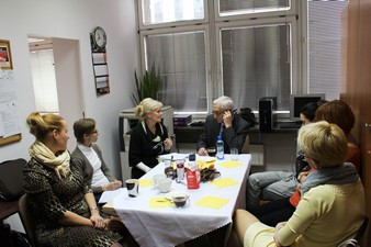 Встреча Ю. Прохорова с преподавателями Кафедры восточных славян