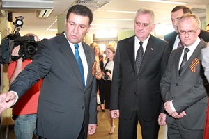 На осмотре выставки На осмотре выставки