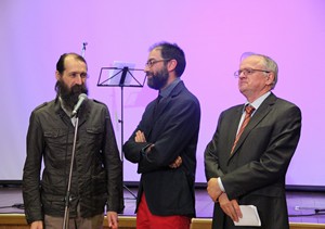 Курцио Виварелли, Стефано Алоэ и Виктор Москвин Курцио Виварелли, Стефано Алоэ и Виктор Москвин