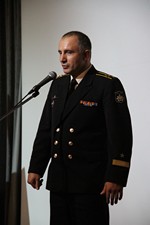 С.В.Сергиенко, капитан 1-го ранга, командир атомного подводного крейсера К-456 «Тверь» 