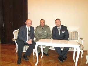 Участники конференции О.Р.Айрапетов, С.Чеми (Тунис), К.К.Семенов