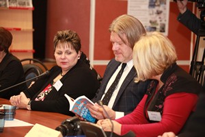 Слева направо: Т. Дале, Д. Пономарь, И.Шульц Слева направо: Т. Дале, Д. Пономарь, И.Шульц