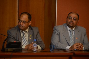 Халил Бержауи и Имадеддин Раеф (справа)