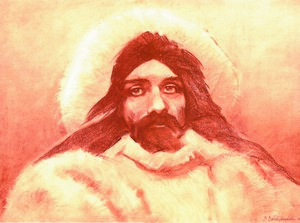 А.В. Колчак-Полярный. Бумага, сангина.42*62см. 2001 Художник Вера Владимирова «Как важно не забыть, что всякая цель, должна, прежде всего, соизмеряться с возможным риском и возможными жертвами. Потерять в Арктике жизнь легче, чем выронить монету из дырявого кармана». Фритьоф Нансен А.В. Колчак-Полярный. Бумага, сангина.42*62см. 2001 Художник Вера Владимирова «Как важно не забыть, что всякая цель, должна, прежде всего, соизмеряться с возможным риском и возможными жертвами. Потерять в Арктике жизнь легче, чем выронить монету из дырявого кармана». Фритьоф Нансен