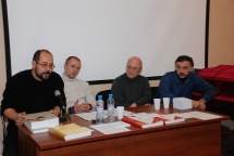 Слева направо: А. И. Григоров, А.А. Григоров, В. Рогге, А. Вершинин Слева направо: А. И. Григоров, А.А. Григоров, В. Рогге, А. Вершинин